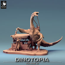 Load image into Gallery viewer, Therizinosaurus - Accident Scene - Dinotopia - Rescale Miniatures - Wargaming D&amp;D DnD