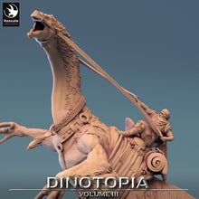 Load image into Gallery viewer, Therizinosaurus - Accident With Rider - Dinotopia - Rescale Miniatures - Wargaming D&amp;D DnD