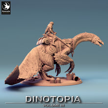 Load image into Gallery viewer, Therizinosaurus - Drink With Rider - Dinotopia - Rescale Miniatures - Wargaming D&amp;D DnD