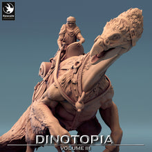 Load image into Gallery viewer, Therizinosaurus - Drink With Rider - Dinotopia - Rescale Miniatures - Wargaming D&amp;D DnD