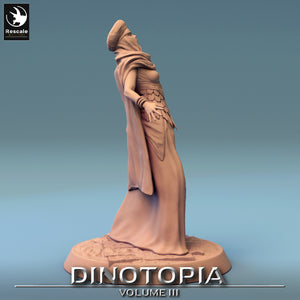 Tower Woman - Dinotopia - Rescale Miniatures - Wargaming D&D DnD
