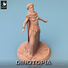 Load image into Gallery viewer, Tower Woman - Dinotopia - Rescale Miniatures - Wargaming D&amp;D DnD