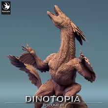 Load image into Gallery viewer, Pyroraptor - Wild Fall - Dinotopia - Rescale Miniatures - Wargaming D&amp;D DnD