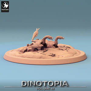 Microraptor - Nest - Dinotopia - Rescale Miniatures - Wargaming D&D DnD