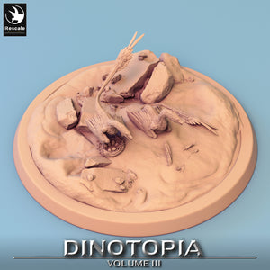 Microraptor - Nest - Dinotopia - Rescale Miniatures - Wargaming D&D DnD