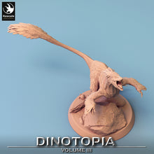 Load image into Gallery viewer, Pyroraptor - Wild Rock - Dinotopia - Rescale Miniatures - Wargaming D&amp;D DnD