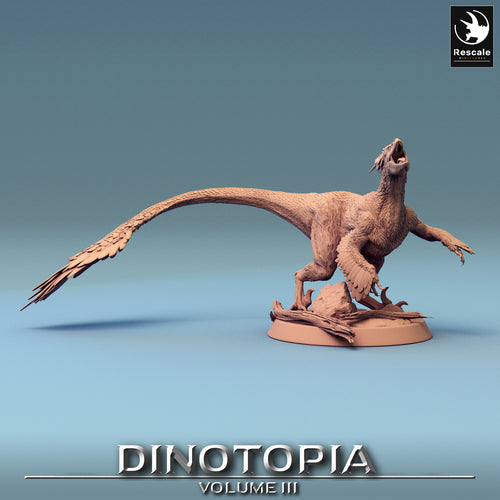 Pyroraptor - Wild Sand - Dinotopia - Rescale Miniatures - Wargaming D&D DnD