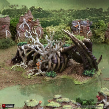 Load image into Gallery viewer, Dragon Carcass - The Gloaming Swamps - Printable Scenery Terrain Wargaming D&amp;D DnD 15mm 20mm 28mm 32mm 40mm 54mm