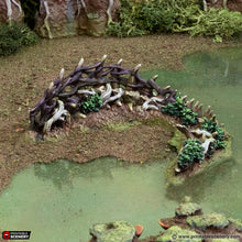 Load image into Gallery viewer, Dragon Carcass - The Gloaming Swamps - Printable Scenery Terrain Wargaming D&amp;D DnD 15mm 20mm 28mm 32mm 40mm 54mm