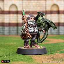 Load image into Gallery viewer, Dragon Handler - Rise of the Halflings - Printable Scenery - Terrain, Wargaming, D&amp;D, DnD 28mm 32mm 40mm 54mm