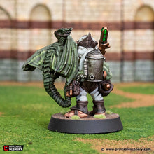 Load image into Gallery viewer, Dragon Handler - Rise of the Halflings - Printable Scenery - Terrain, Wargaming, D&amp;D, DnD 28mm 32mm 40mm 54mm