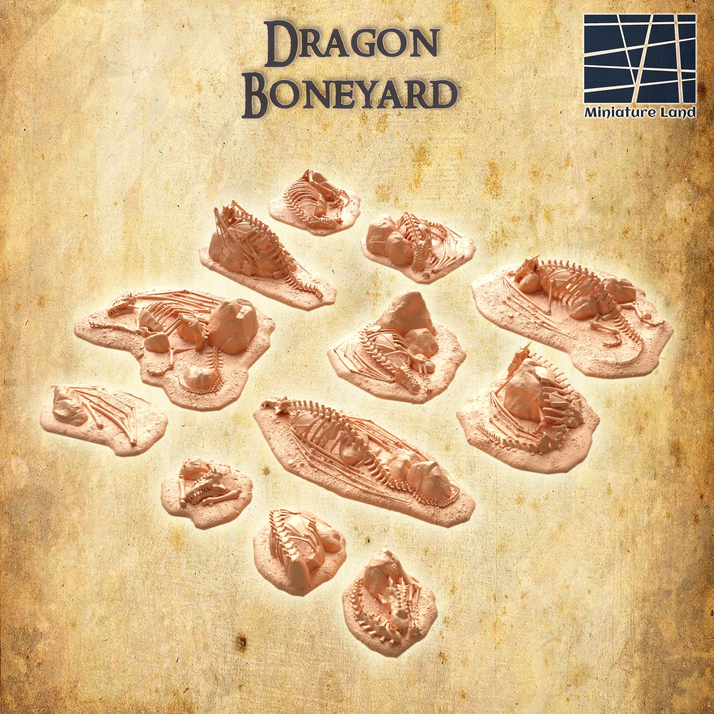 Dragon Bone Graveyard - Miniatureland Terrain Wargaming D&D DnD