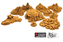 Load image into Gallery viewer, Dragon&#39;s Lair - 15mm 28mm Clorehaven and the Goblin Grotto Wargaming Terrain Scatter DnD