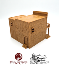 Load image into Gallery viewer, Old West House 6 - Dreadwood - Dark Realms - Terrain, Wargaming, D&amp;D, DnD