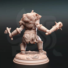 Load image into Gallery viewer, Droggod Tribe Ettin Savages - Adventure Continues - DM Stash - Wargaming D&amp;D DnD, 28mm, 32mm, 40mm, 54mm, 75mm, 100mm, 125mm