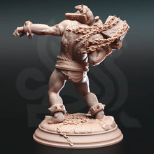 Load image into Gallery viewer, Droggod Tribe Ettin Savages - Adventure Continues - DM Stash - Wargaming D&amp;D DnD, 28mm, 32mm, 40mm, 54mm, 75mm, 100mm, 125mm