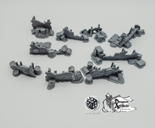 Load image into Gallery viewer, Drowned Front Barricades - Diceverse - Wargaming Terrain