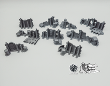 Load image into Gallery viewer, Drowned Front Barricades - Diceverse - Wargaming Terrain