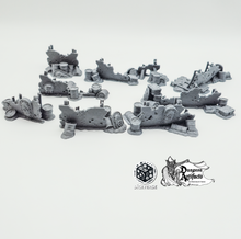Load image into Gallery viewer, Drowned Front Barricades - Diceverse - Wargaming Terrain