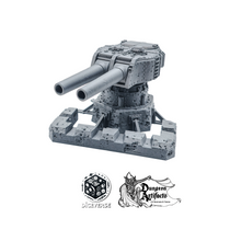 Load image into Gallery viewer, Drowned Front Naval Gun - Diceverse - Wargaming Terrain