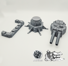 Load image into Gallery viewer, Drowned Front Naval Gun - Diceverse - Wargaming Terrain