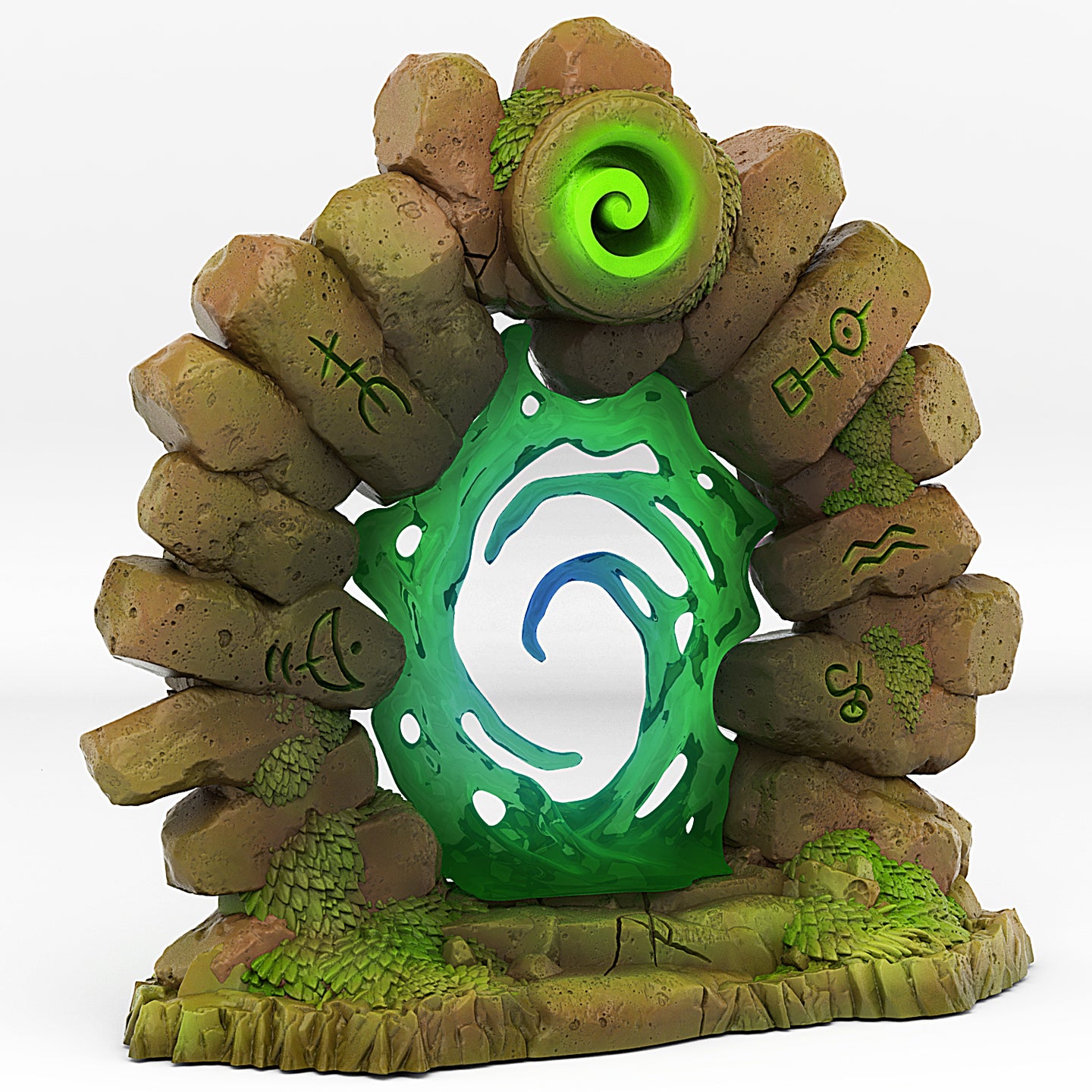 Druid Portal With Its Magic Effect - Print Your Monsters - Wargaming D&D DnD