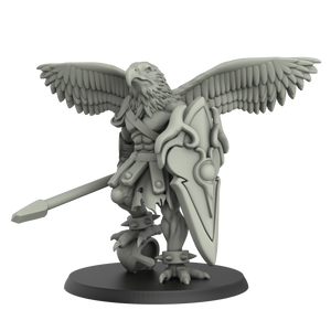 Eagle Man - Fantastic Creatures Set - 3D IP Studios - Terrain Wargaming D&D DnD 28mm 32mm 40mm 54mm 75mm 100mm