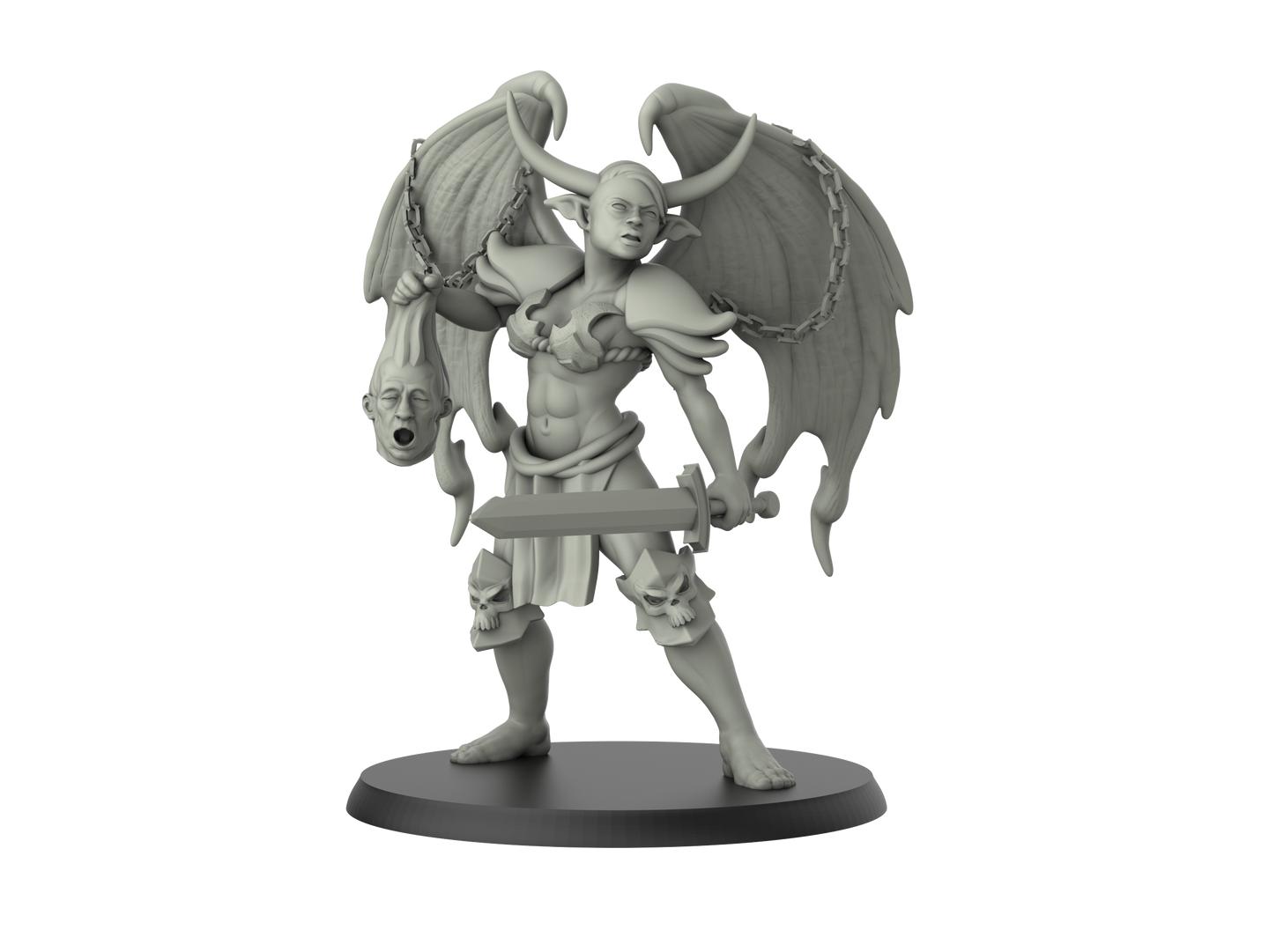 Erinia - Fantastic Creatures Set - 3D IP Studios - Terrain Wargaming D&D DnD 28mm 32mm 40mm 54mm 75mm 100mm