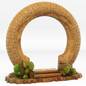 Egyptian Portal With Its Water Vortex Effect - Print Your Monsters - Wargaming D&D DnD