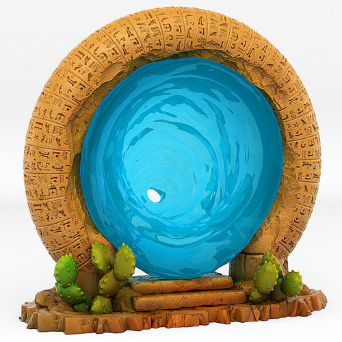 Egyptian Portal With Its Water Vortex Effect - Print Your Monsters - Wargaming D&D DnD