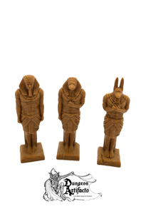 Egyptian Statues - 15mm 28mm 32mm 42mm Empire of Scorching Sands Wargaming Terrain D&D, DnD