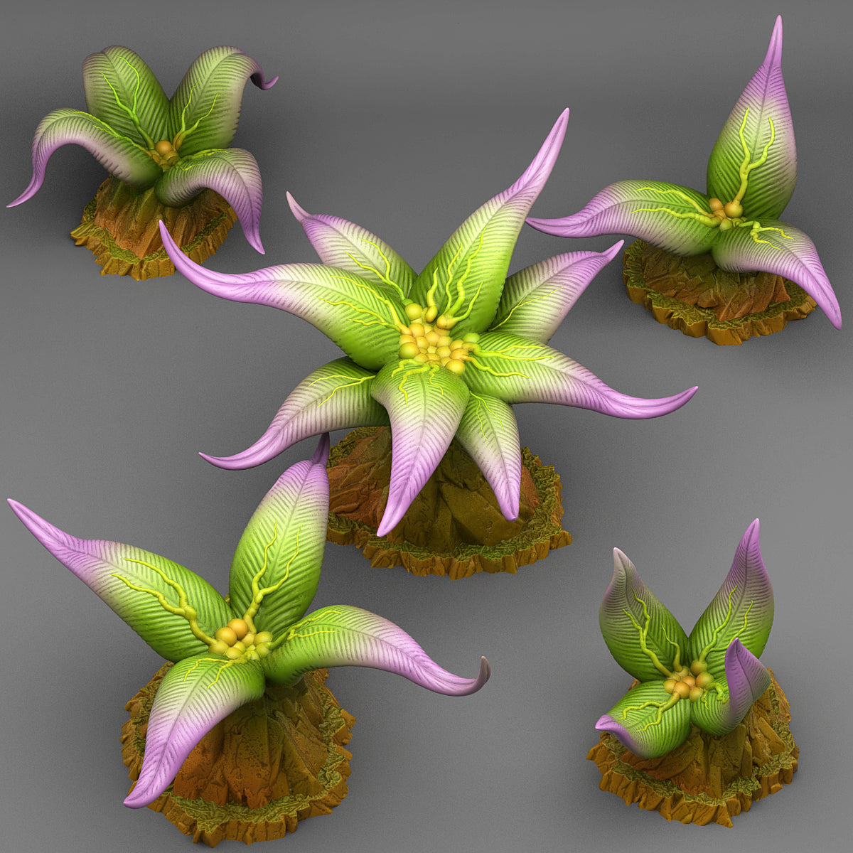 Elegant Poisonous Plants - Print Your Monsters