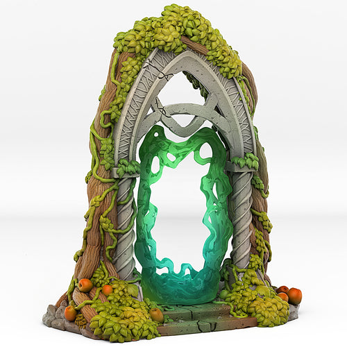 Elfic Portal With Its Magic Barrier - Print Your Monsters - Wargaming D&D DnD