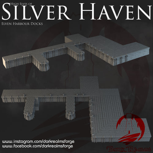 Docks - Silver Haven - Dark Realms Terrain Wargaming D&D DnD