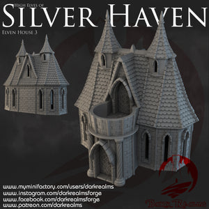 House 3 - Silver Haven - Dark Realms Terrain Wargaming D&D DnD
