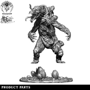 Enslaved Bear | Gorgon Catacombs | Bestiarum | Miniatures D&D Wargaming DnD