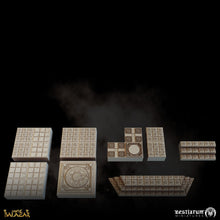 Load image into Gallery viewer, Balazar&#39;s Palace - Walls and Tiles | The Court of Balazar | Bestiarum | Miniatures D&amp;D Wargaming DnD