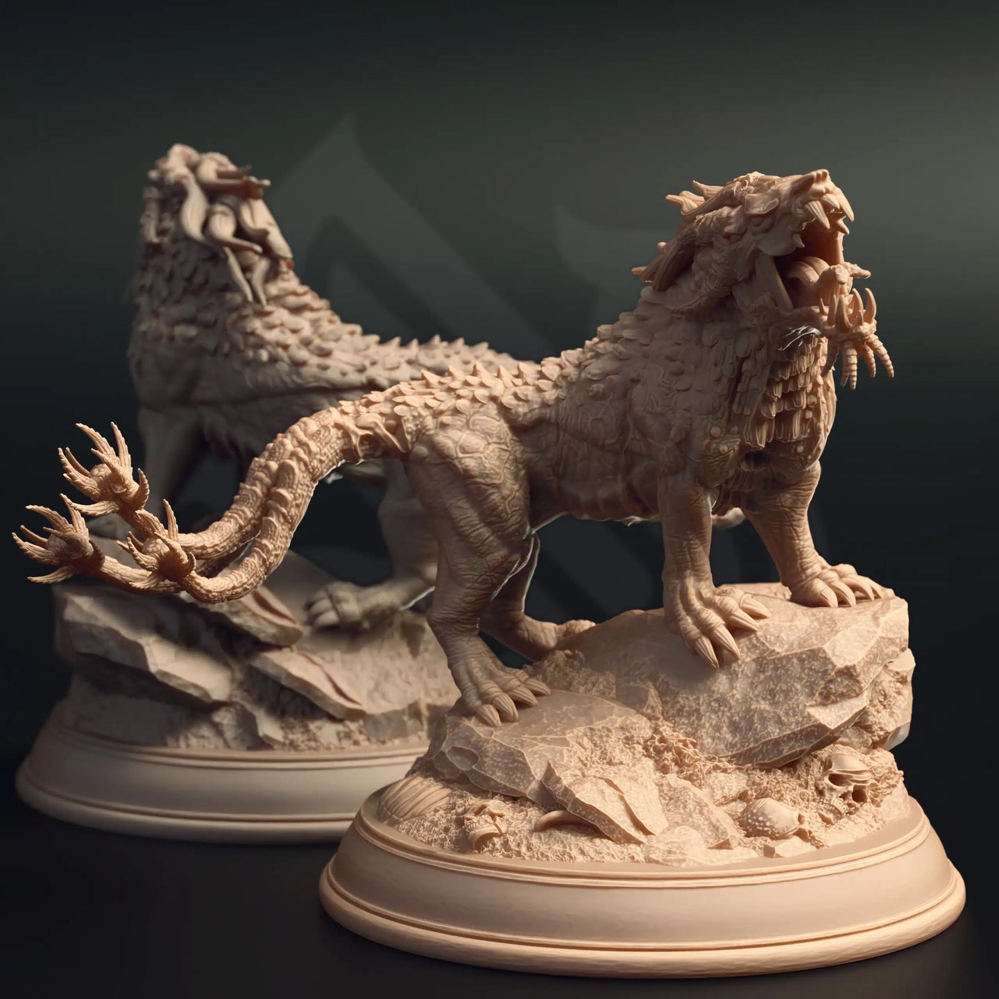Estranith Godless Panther - Adventure Continues - DM Stash - Wargaming D&D DnD, 28mm, 32mm, 40mm, 54mm, 75mm, 100mm, 125mm