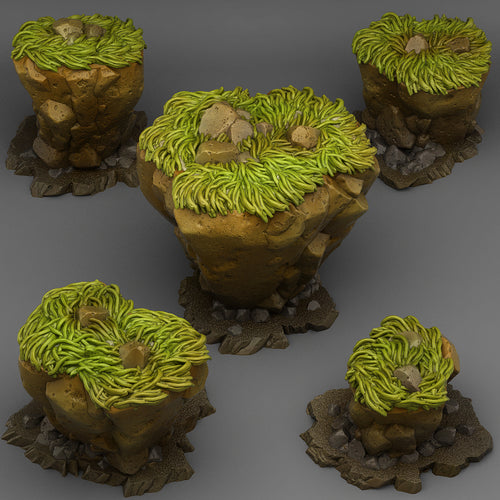 Fantasy Lost Rocks - Print Your Monsters - Wargaming D&D DnD