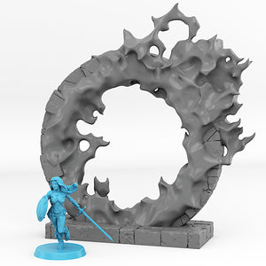 Fire Elemental Portal - Print Your Monsters - Wargaming D&D DnD
