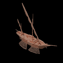 Load image into Gallery viewer, Fisherman Tartane Boat - Miniatureland Terrain Wargaming D&amp;D DnD