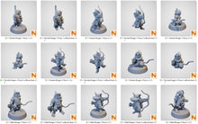 Load image into Gallery viewer, Forest Rangers - Rise of the Halflings - Printable Scenery - Terrain, Wargaming, D&amp;D, DnD 28mm 32mm 40mm 54mm