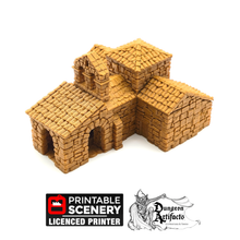 Load image into Gallery viewer, French Mausoleum - King and Country - Printable Scenery Terrain Wargaming D&amp;D DnD 10mm 15mm 20mm 25mm 28mm 32mm 40mm 54mm Painted options