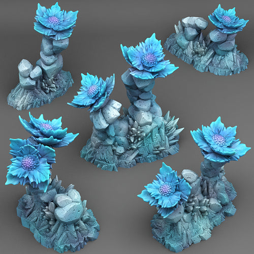 Frozen Flowers - Print Your Monsters - Wargaming D&D DnD