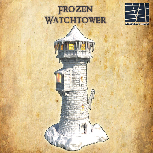 Frozen Watchtower - Miniatureland Terrain Wargaming D&D DnD
