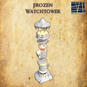 Frozen Watchtower - Miniatureland Terrain Wargaming D&D DnD