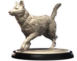 German Shepherd - Dogs Vol 1 - 3D IP Studios - Terrain Wargaming D&D DnD 28mm 32mm 40mm 54mm 75mm 100mm 125mm