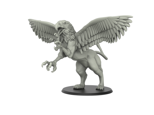 Griffin - Fantastic Creatures Set - 3D IP Studios - Terrain Wargaming D&D DnD 28mm 32mm 40mm 54mm 75mm