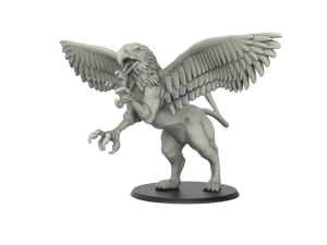 Griffin - Fantastic Creatures Set - 3D IP Studios - Terrain Wargaming D&D DnD 28mm 32mm 40mm 54mm 75mm