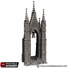 Load image into Gallery viewer, Gallows Gate - Darkness &amp; Desolation - Printable Scenery - SystemHEX Terrain D&amp;D DnD